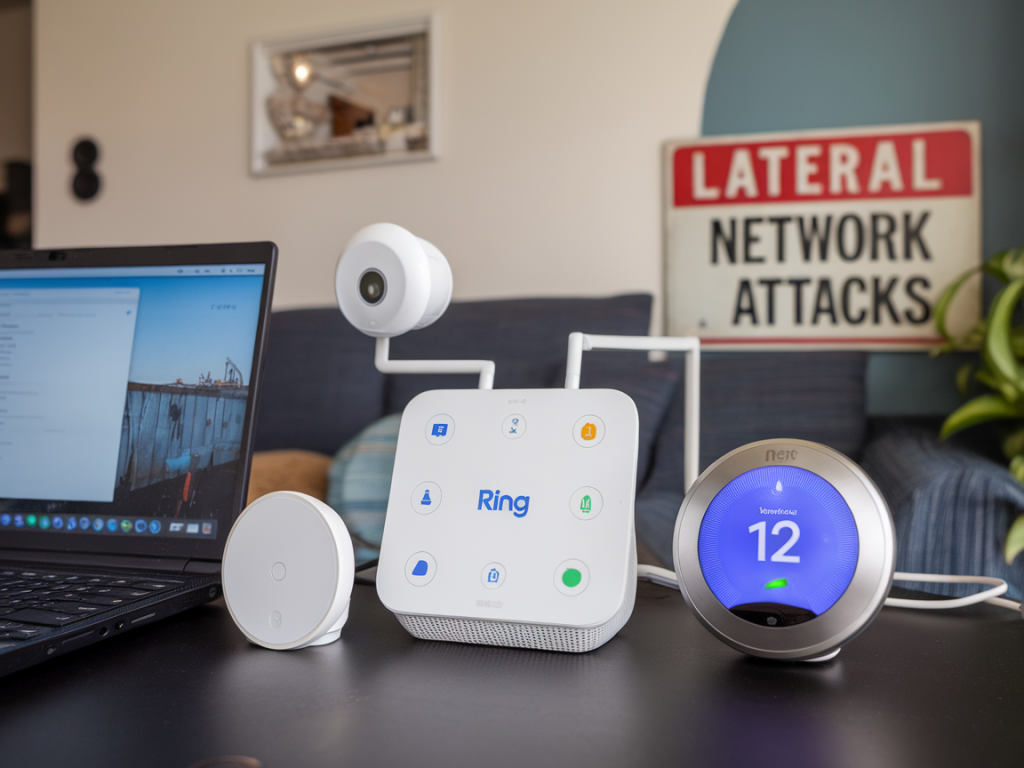 What to check in a smart home hub before connecting ring or google devices to avoid lateral network attacks