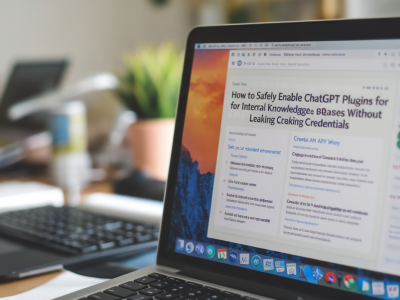 How to safely enable chatgpt plugins for internal knowledgebases without leaking credentials