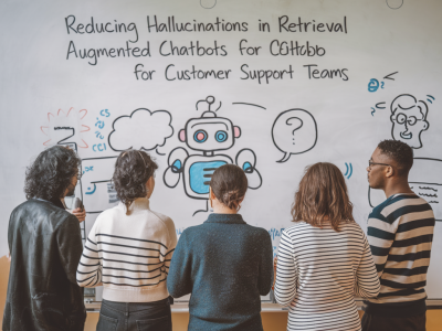 Reducing hallucinations in retrieval-augmented chatbots for customer support teams