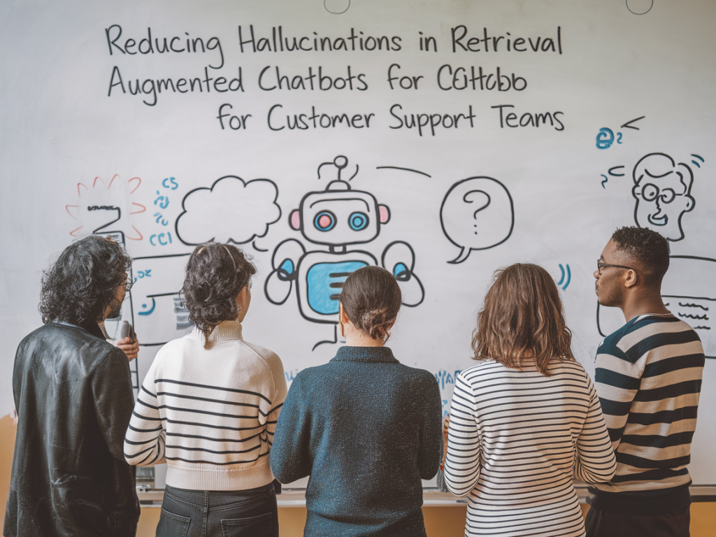 Reducing hallucinations in retrieval-augmented chatbots for customer support teams