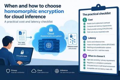 When and how to choose homomorphic encryption for cloud inference: a practical cost and latency checklist