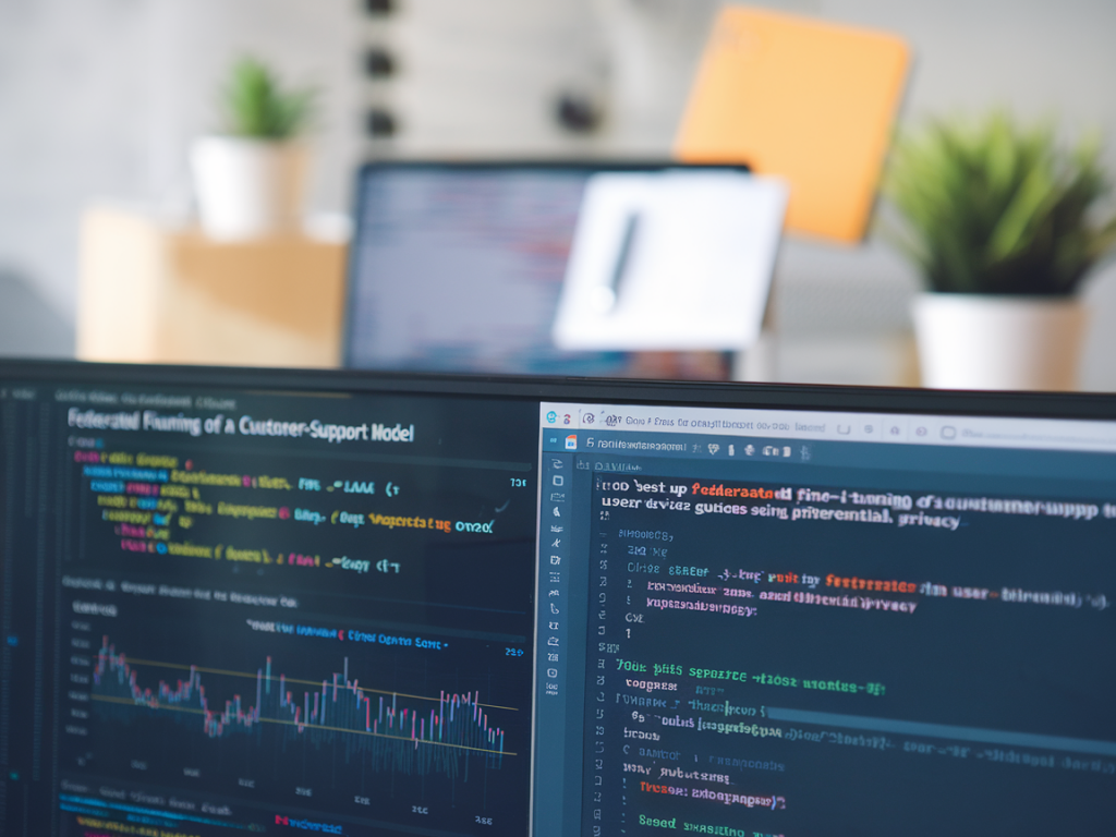 How to set up federated fine‑tuning of a customer‑support model on user devices with privacy guarantees using flower and differential privacy
