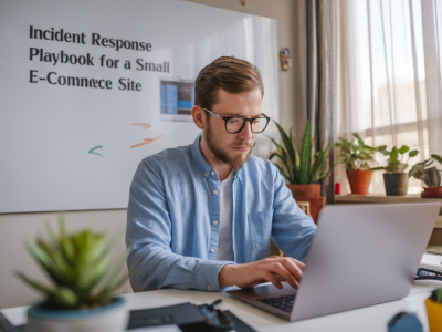 How to build an incident response playbook for a small e‑commerce site