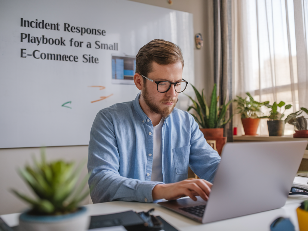 How to build an incident response playbook for a small e‑commerce site