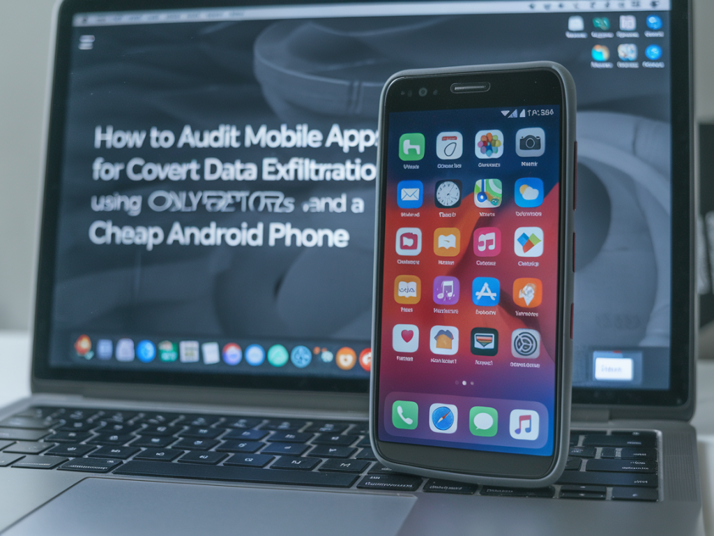 How to audit mobile apps for covert data exfiltration using only free tools and a cheap android phone
